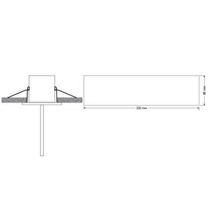 Arsel Dali-arselite Ae-2123-l-dali̇ Sıva Altı Acil Çıkış Yönlendirme Armatürü Kesintide 180 Dak. Yanan 500 Lümen Led