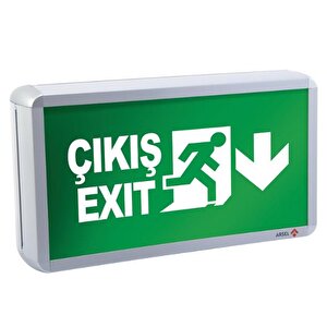 Arsel Dekolite Z Serisi Eko Ae-3123-le  Acil Çıkış Yönlendirme Armatürü Kesintide 180 Dak. Yanan 20xf Led