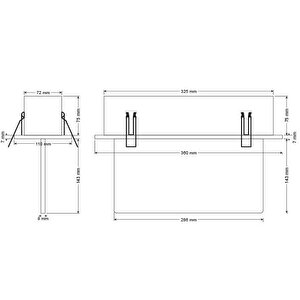 Arsel Dali-arselite Ae-2223-l-dali̇ Sıva Altı Acil Çıkış Yönlendirme Armatürü Sürekli Ve Kesintide 180 Dak. Yanan 500 Lümen Led