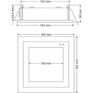 Arsel Dab-r-0213 Sıva Altı Yönlendirme Armatürü Sürekli Ve Kesintide 180 Dak. Yanan