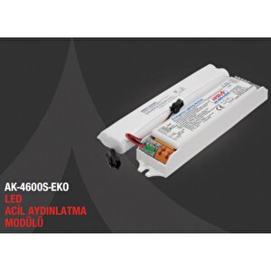 Arsel Ak-4600s-1eko Led Lambalar İçin Acil Durum Yedekleme Kiti Kesintide 60 Dak. Yanan 3,5-70 Volt Led Lamba