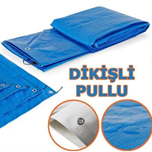 Ebatlı Su Geçirmez Pullu Çadır Branda Tente 12x15