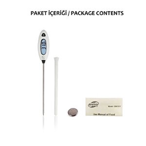 Benetech Gm1311 Dijital Saplamalı Yemek Termometresi