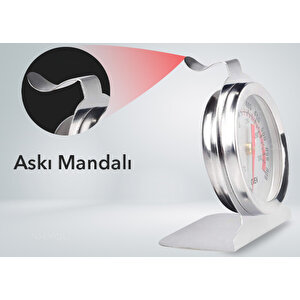 Texta Ovt01 Metal Fırın Termometresi 300°c