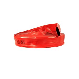 1½" İçi̇ Dişi Kaplamali Kirmizi 25 Metre Yangin Hortumu Ts 9222 Serti̇fi̇kali