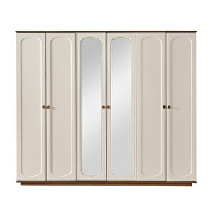 Sude Bohem Modern 6 Kapaklı Gardırop Dolap