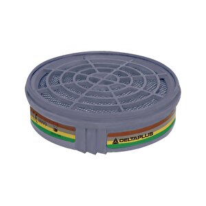 Deltaplus M6000 A1b1e1k M6200-jupiter Ve M6400-jupiter Yarim Yüz Maskeleri̇ İçi̇n Kullanilan, A1b1e1k1 Ti̇pi̇ 2 Adet Fi̇ltre Seti̇.