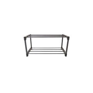 Asvera Teno Çok Amaçlı Raf - 4 Katlı Metal Ayakkabılık - Organizer - Kitaplık - Kurutmalık - Düzenleyici - Çiçeklik