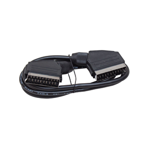 Kutulu Tırnaklı Scart Scart Kablo Standart 1.2 Metre 7 Mm