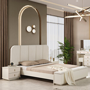 Masal Benchli Modern 6 Kapaklı Yatak Odası Takımı