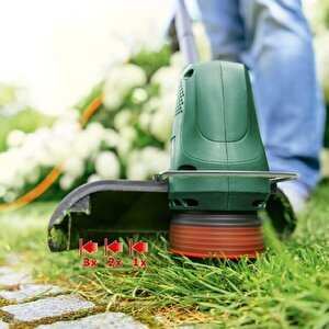 Easygrasscut 23 Kenar Kesme Çim Makinesi + Koruma Gözlüğü + Bakım Spreyi + Misina Seti