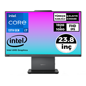 Thinkcentre Neo 50a 24 G5 I7-13620h 32gb 4tb Ssd 23.8" Fhd Freedos Aio Pc 12sc000ktr 018