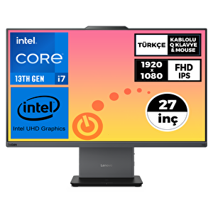 Thinkcentre Neo 50a G5 I7-13620h 64gb 2tb Ssd 27" Fhd W11p Aio Pc 12sa000rtr 022