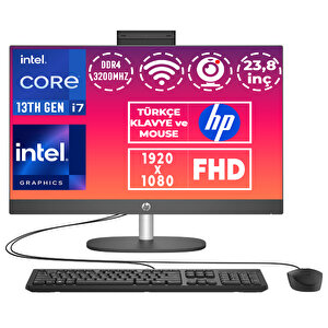 Hp Proone 240 G10 Intel Core I7-1355u 32gb 512gb Ssd Windows 11 Pro 23.8" Fhd All In One Bilgisayar 8t2w7es 012