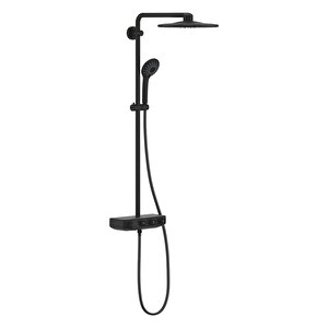 Euphoria Smartcontrol System 310 Duo Duvara Monte Termostatik Bataryalı Duş Sistemi Phantom Black - 22120kf0