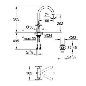 Atrio Lavabo Bataryası L-boyut - 21144da0
