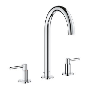 Atrio Üç Delikli Lavabo Bataryası 1/2" L-boyut - 20649000