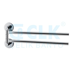 Flora  İki̇li̇ Döner Havluluk Krom-fl10-023