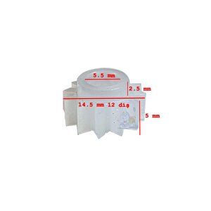 Phılips Hr1371 Blender Hazne Kapağı Mil Dişlisi