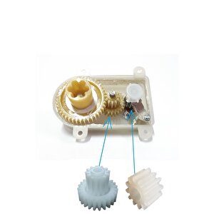 Mr.chef Quadro Blender Motor Ve Hazne Kapağı Çift Dişlisi