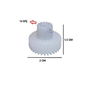 Conti Multiset 2 Blender Çırpıcı Dişli Kutusu Çift Dişlisi