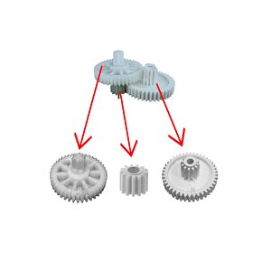 Esse Essenso Blender  Uyumlu Hazne Kapağı Dişli Tamir Seti