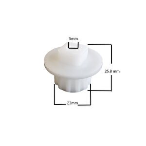 Philips Hr7768,hr7766,hr7758 Uyumlu Kıyma Makinesi Dişlisi