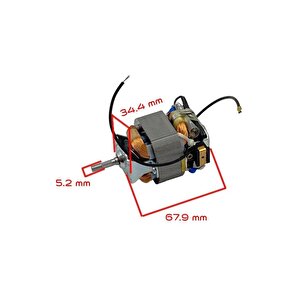 Arzum Uyumlu Ar1107-s Megablend Doğrayıcı Ile Uyumlu Motor