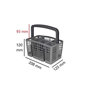 Hotpoint Indesit Bulaşık Makinesi Çatal Kaşık Sepeti