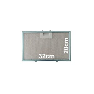 Bosch Dwk095g60t/01 Davlumbaz Aspiratör Filtre Alüminyum Süzgeç Metal Kaset Yağ Filtresi