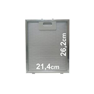 Beko Altus Davlumbaz Yağ Filtresi 21,4x26,2cm 21,4cm 26,2cm Filtre