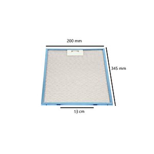 Siemens Lc65kaj60t Davlumbaz Alüminyum Filtresi - 200 X 345 Mm Tırnak Arası 13 Cm