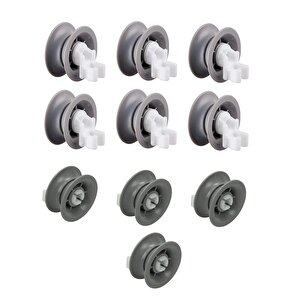 Bosch Siemens 611666 Uyumlu Üst Sepet Tekeri Iq100 Iq300 Iq500 Iq700 Bulaşık Makinesi