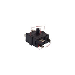 Kumtel Lx6331 - Lx6334 Uyumlu  Fanlı Isıtıcı Anahtarı