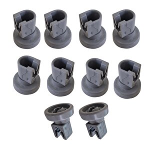 Universal Bulaşık Makinesi Sepet Tekeri Electrolux-vestel 50278101006 (10 Adet) Çapi: 2,3 Cm