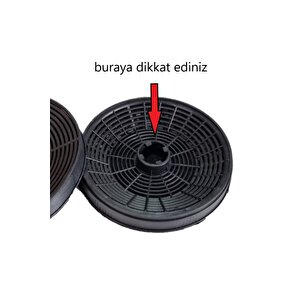 Arçelik Karbon Filtre 17,3cm-15,6cm 2 Li Takım