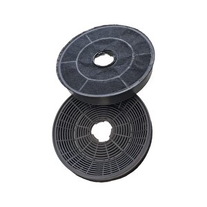 Davlumbaz Çap 15,8 Cm Karbon Filtre 3 Tırnak