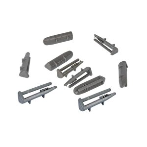 Arçelik 9280 Yli ,6220,beko D14001 E1 , D2 2001 Bulaşık Makinesi Sepet Tutucu Ray Pim 10 Adet