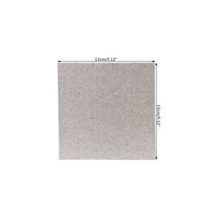 Bir Çok Markaya Uygun Mikrodalga Fırın Yansıtıcı Plaka 13x13 Cm