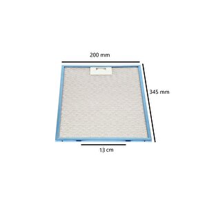 Bosch Dwk065g60t Davlumbaz Yağ Filtresi 20x34,5 Aspiratör Filtre