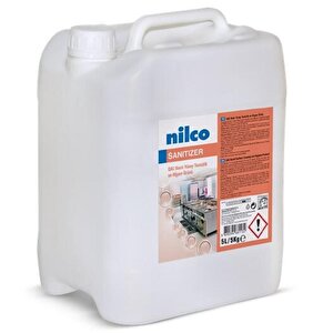 Nilco Sanitizer 5 L/5 Kg Qac Bazli Yüzey Temi̇zli̇k Ve Hi̇jyen Ürünü