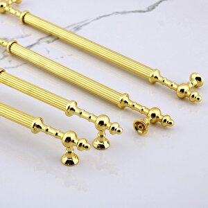 Kader Gold Metal Kulp 128 Mm- 12.8 Cm Mobilya Çekmece Mutfak Dolabı Dolap Kulpları Kulbu Kulpu Altın