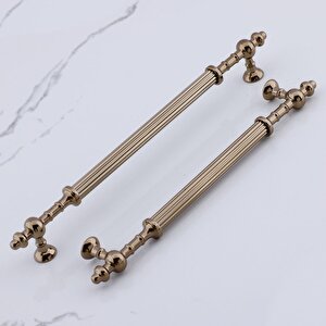 Kader Bronz Metal Kulp 224 Mm- 22.4 Cm Mobilya Çekmece Mutfak Dolabı Dolap Kulpları Kulbu Kulpu