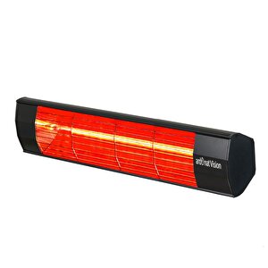 Halogen Black 3000 Watt  Dış Mekan Isıtıcı Açık Ve Yarı Açık Mekanlar İçin