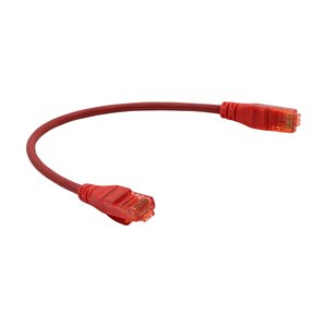 Di̇gi̇tus Patch Cord Utp Cat6 0.25 Mt Red 10'lu Paket