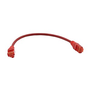 Di̇gi̇tus Patch Cord Utp Cat6 0.25 Mt Red 10'lu Paket