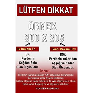 Butterfly Soyut Temalı Antrasit Fon Perde - 1x2 Pileli - Sade Tasarım Fonluk Perde
