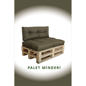 Evoke İç Ve Dış Mekan Palet Minderi, Balkon Minderi, Oturma Ve Yer Minderi 2 Li H.yeşil