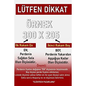 Butterfly Soyut Temalı Antrasit Fon Perde - 1x2,5 Orta Sık Pileli - Sade Tasarım Fonluk Perde 120x250 cm