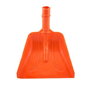 Tuna Plastik Faraş Kürek Turuncu 24 Cm